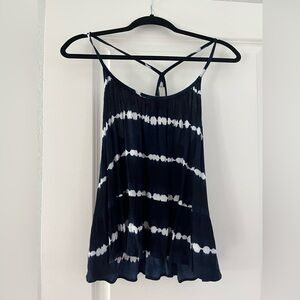 EUC Loft navy top - size S